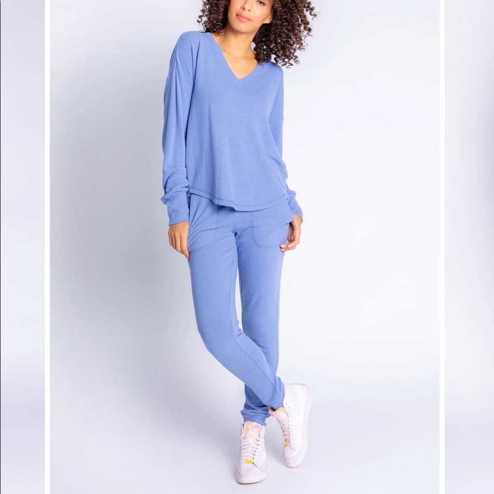 Pj salvage “peachy in color” lounge set SOLD OUT in all sizes - Picture 1 of 4